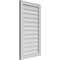 Ekena Millwork Vertical Surface Mount PVC Gable Vnt: Non-Functional, w/2"W x 1-1/2"H, Brickmould Frame, 20"W x 36"H GVPVE20X3602SN - alternate 4